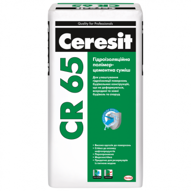 Гидроизоляционная смесь Ceresit CR 65