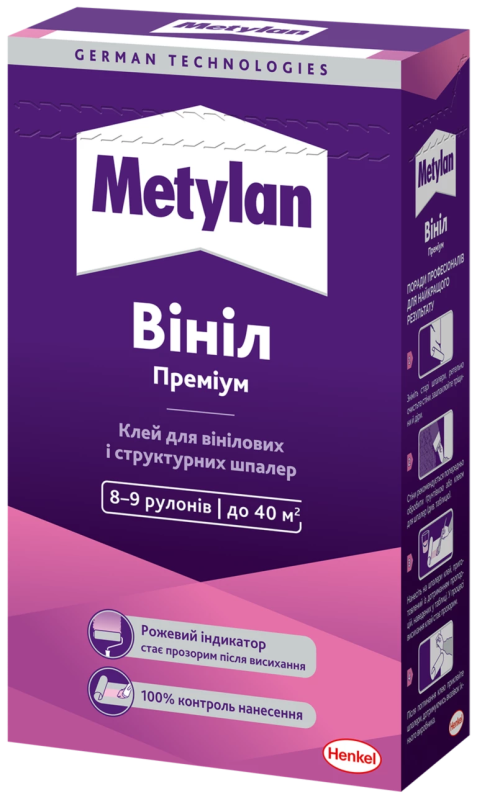 Клей для виниловых обоев Metylan Vinyl Premium