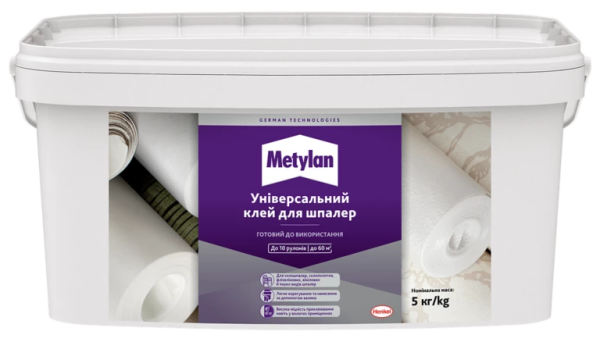 Клей для вінілових шпалер Metylan Вініл 300