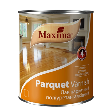 Лак паркетний Maxima 0,75л