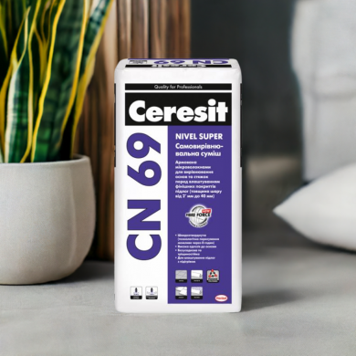 Самовыравнивающаяся смесь Ceresit CN 69 25 кг